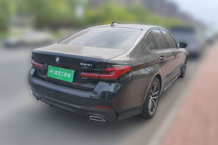 Used BMW 5 Series 2021 525i M Sport Package Rear Right 45 Deg