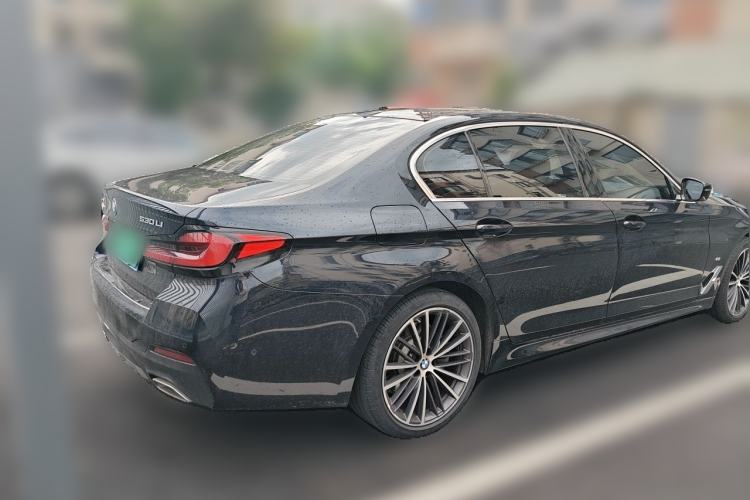Used BMW 5 Series 2021 530Li xDrive M Sport Package Rear Right 45 Deg