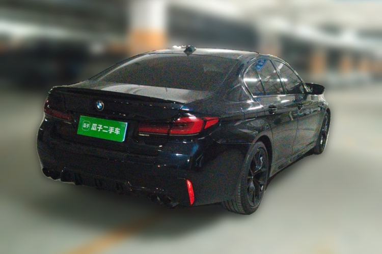 Used BMW 5 Series 2021 530i M Sport Package Rear Right 45 Deg