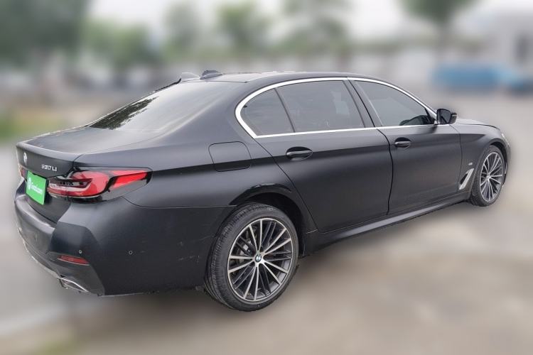 Used BMW 5 Series 2021 Facelifted 530Li Leading Edition M Sport Package Rear Right 45 Deg
