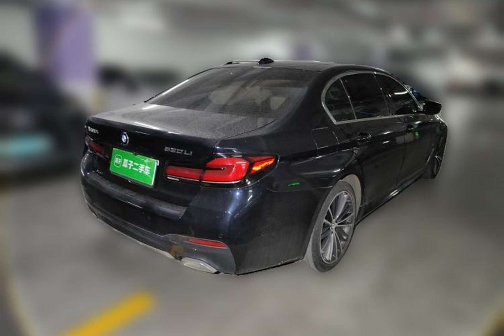 Used BMW 5 Series 2021 530Li xDrive M Sport Package Rear Right 45 Deg