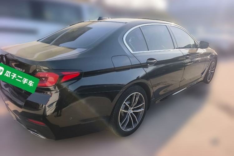 Used BMW 5 Series 2021 525Li M Sport Package Rear Right 45 Deg