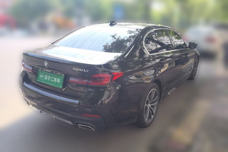 Used BMW 5 Series 2021 525Li M Sport Package Rear Right 45 Deg