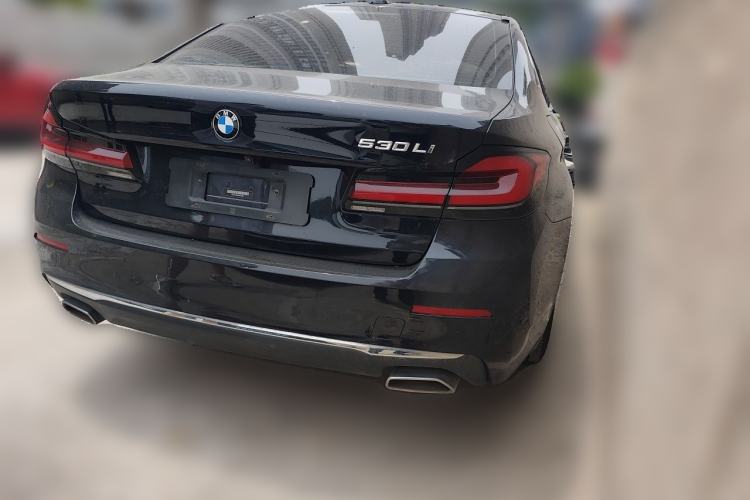 Used BMW 5 Series 2021 530Li Luxury Edition Premium Package Rear Right 45 Deg
