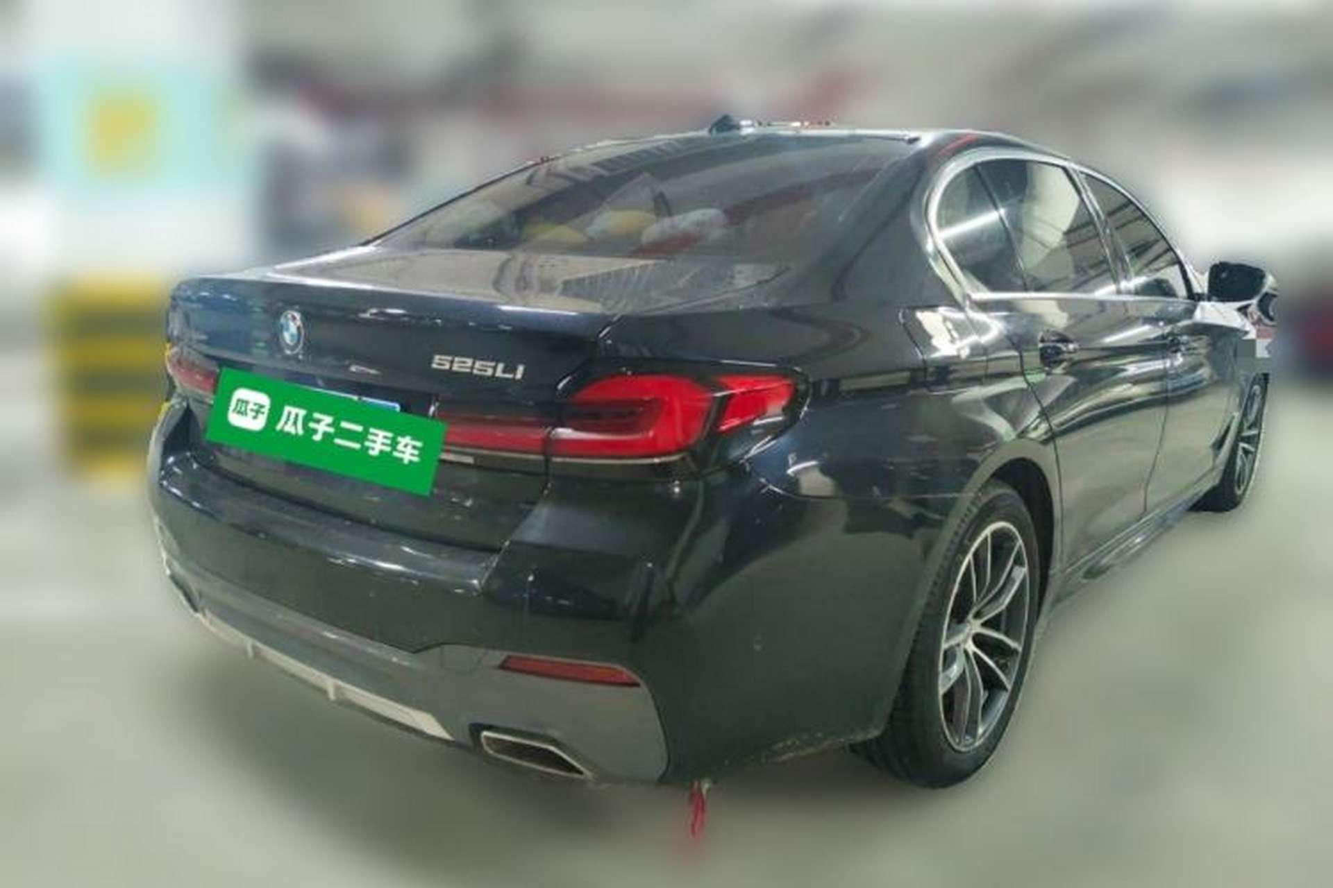 Used BMW 5 Series 2021 525Li M Sport Package Rear Right 45 Deg