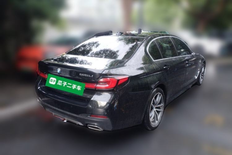 Used BMW 5 Series 2021 Facelifted 525Li M Sport Package Rear Right 45 Deg
