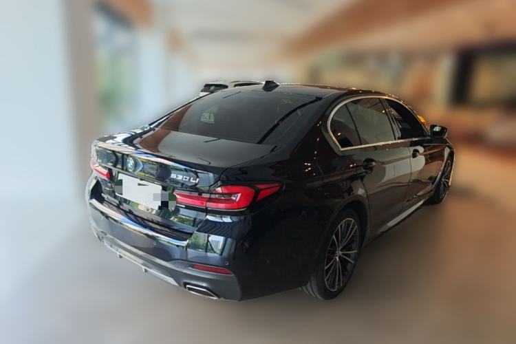 Used BMW 5 Series 2021 530Li xDrive M Sport Package Rear Right 45 Deg