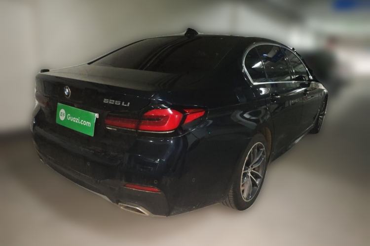 Used BMW 5 Series 2021 525Li M Sport Package Rear Right 45 Deg