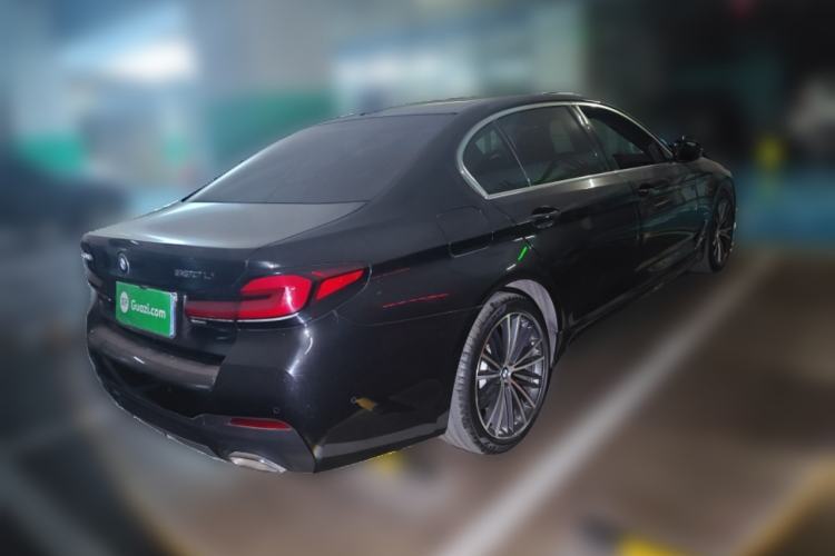 Used BMW 5 Series 2021 Facelifted 530Li Leading Edition M Sport Package Rear Right 45 Deg