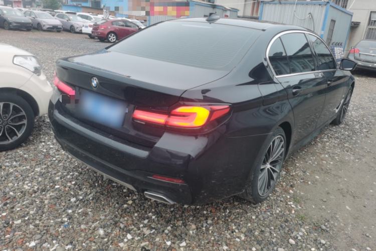 Used BMW 5 Series 2021 Facelifted 530Li Leading Edition M Sport Package Rear Right 45 Deg