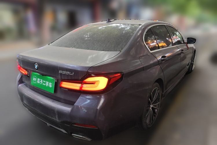 Used BMW 5 Series 2021 Facelifted 530Li Leading Edition M Sport Package Rear Right 45 Deg