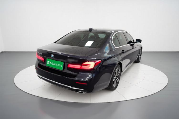 Used BMW 5 Series 2021 Restyled 530Li Leading Edition Luxury Package Rear Right 45 Deg