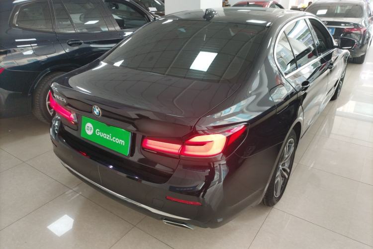 Used BMW 5 Series 2021 Restyled 530Li Leading Edition Luxury Package Rear Right 45 Deg
