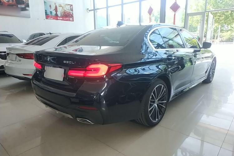 Used BMW 5 Series 2021 530Li xDrive M Sport Package Rear Right 45 Deg