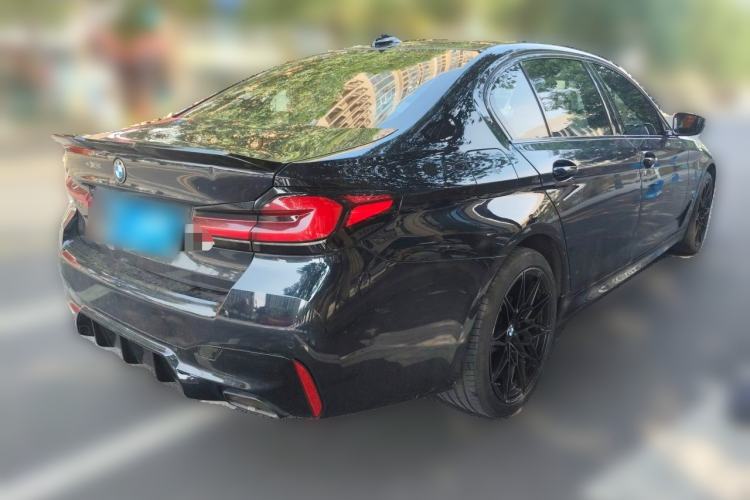 Used BMW 5 Series 2021 525Li M Sport Package Rear Right 45 Deg