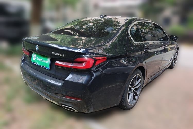 Used BMW 5 Series 2021 525Li M Sport Package Rear Right 45 Deg