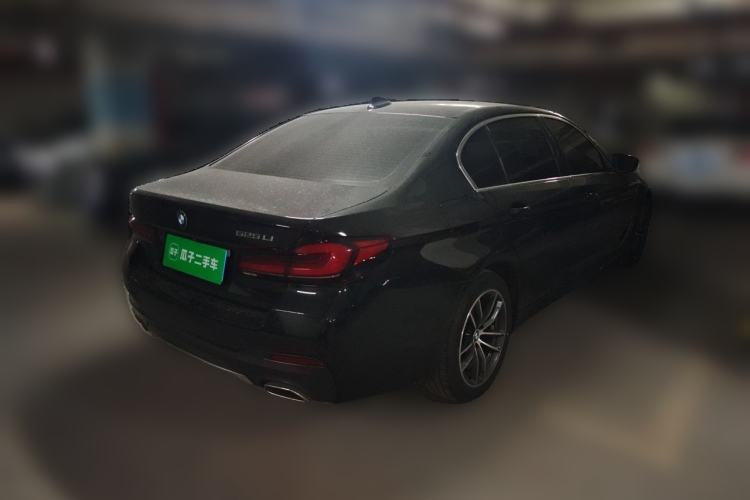 Used BMW 5 Series 2021 525Li M Sport Package Rear Right 45 Deg