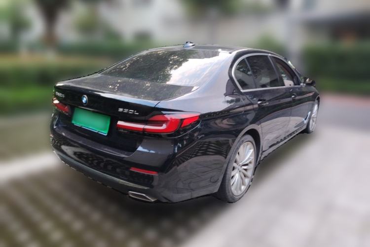 Used BMW 5 Series 2021 530Li Luxury Edition Premium Package Rear Right 45 Deg