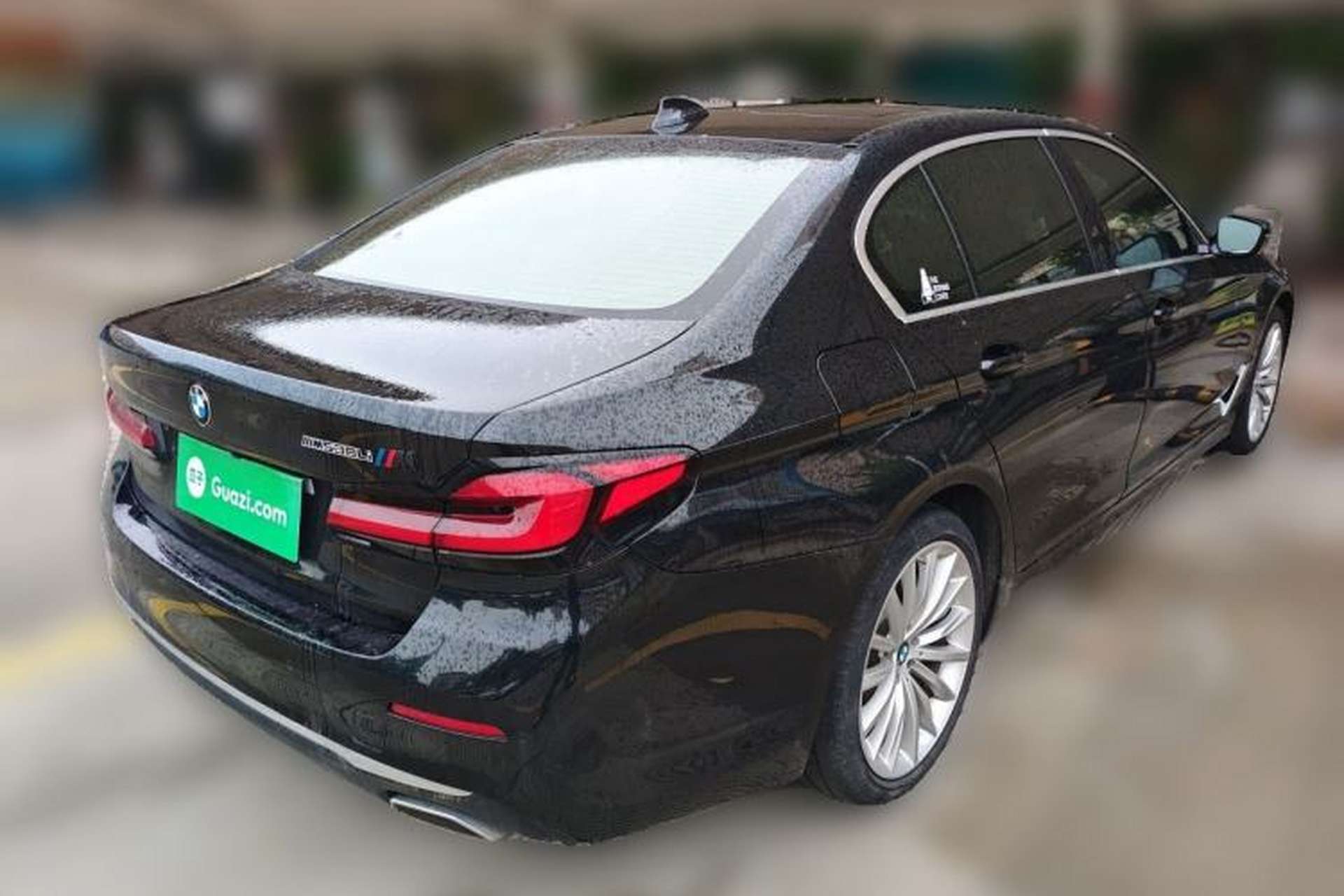 Used BMW 5 Series 2021 530Li Luxury Edition Premium Package Rear Right 45 Deg
