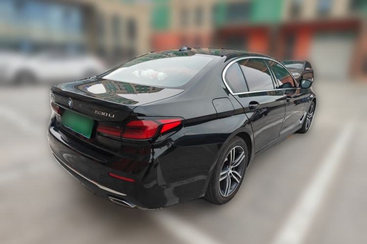 Used BMW 5 Series 2021 Restyled 530Li Leading Edition Luxury Package Rear Right 45 Deg