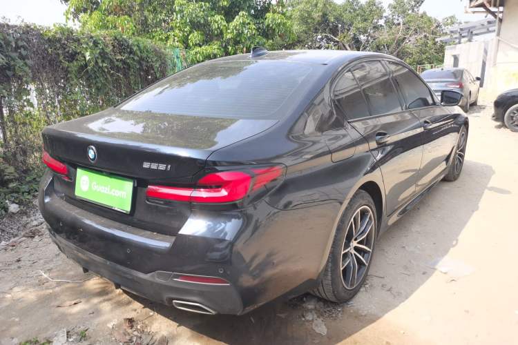 Used BMW 5 Series 2021 525i M Sport Package Rear Right 45 Deg