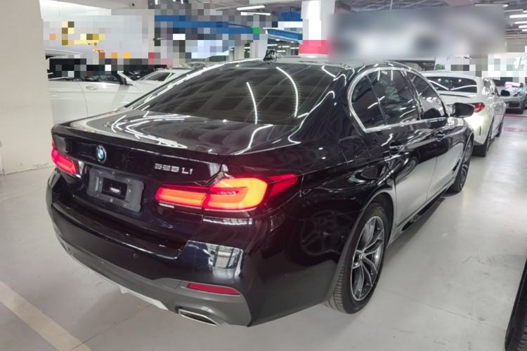 Used BMW 5 Series 2021 Facelifted 525Li M Sport Package Rear Right 45 Deg