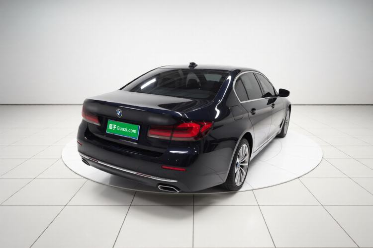 Used BMW 5 Series 2021 530Li Luxury Edition Premium Package Rear Right 45 Deg