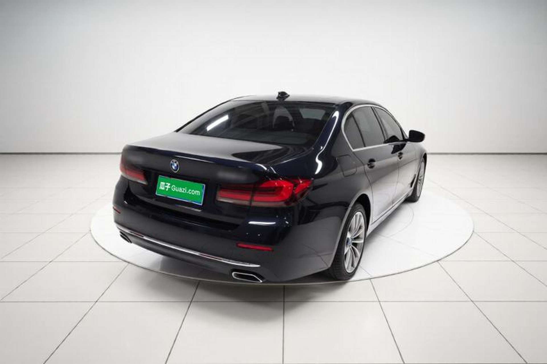 Used BMW 5 Series 2021 530Li Luxury Edition Premium Package Rear Right 45 Deg