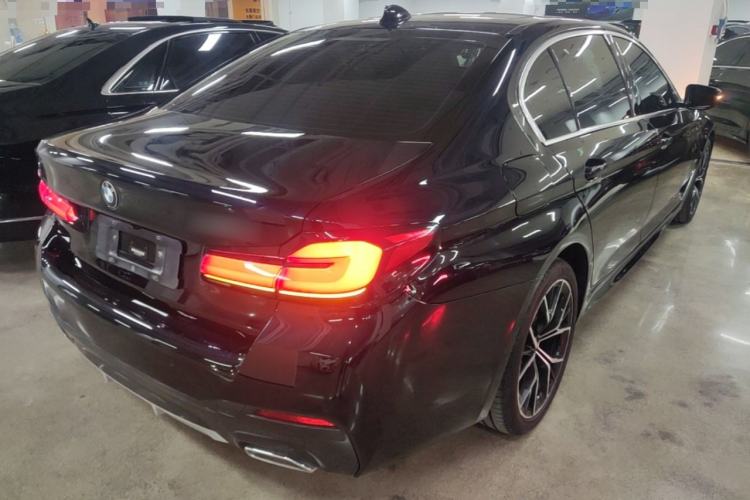 Used BMW 5 Series 2021 Restyled 530Li Luxury Edition M Sport Package Rear Right 45 Deg