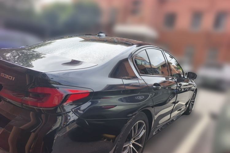 Used BMW 5 Series 2021 525i M Sport Package Rear Right 45 Deg