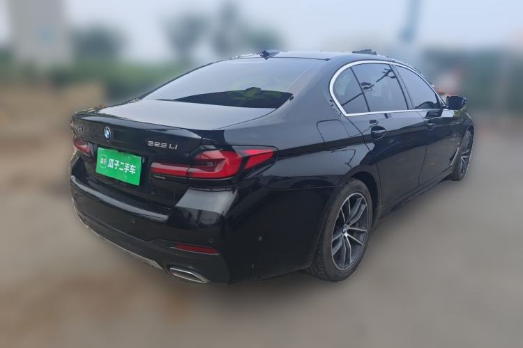 Used BMW 5 Series 2021 525Li M Sport Package Rear Right 45 Deg