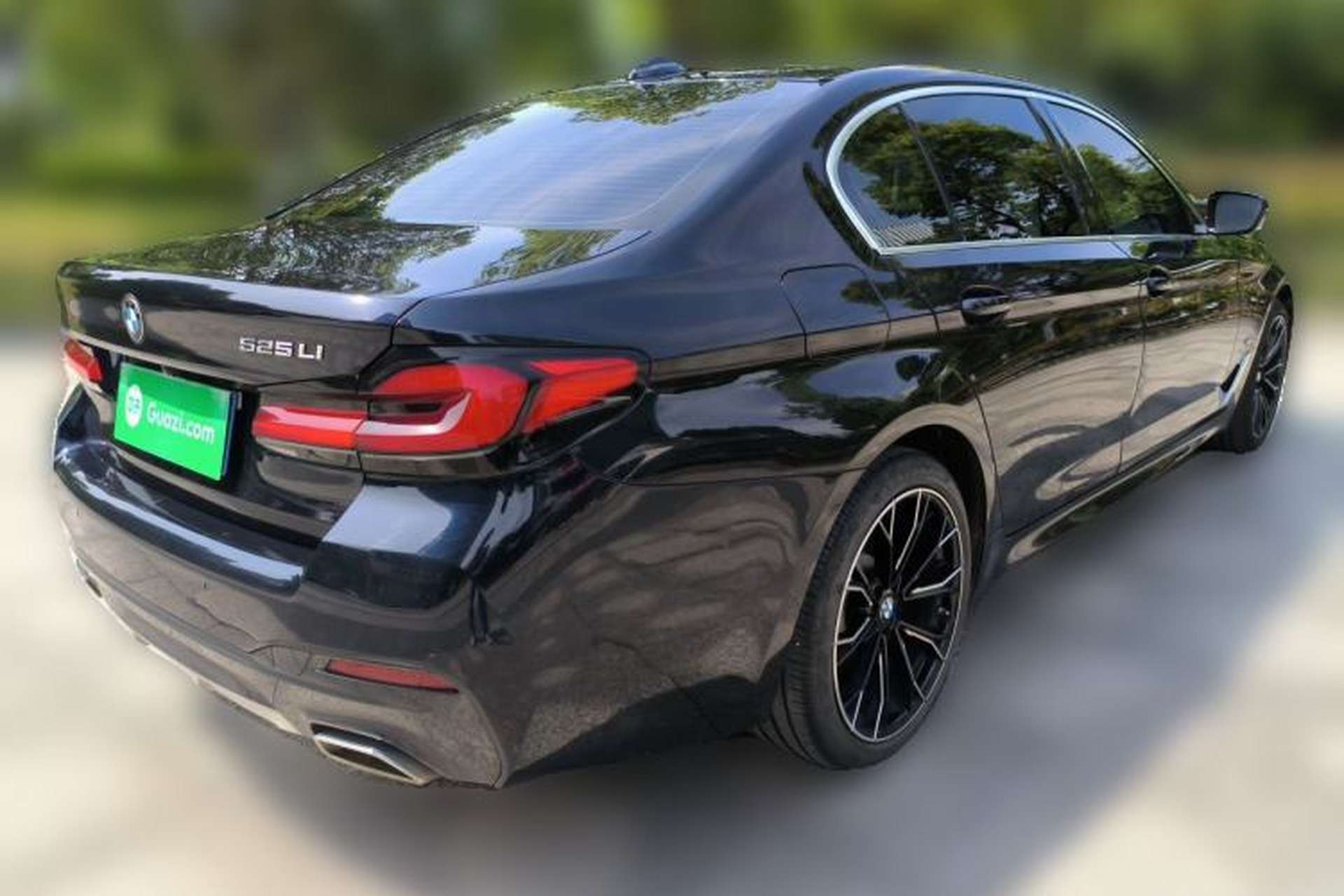 Used BMW 5 Series 2021 Facelifted 525Li M Sport Package Rear Right 45 Deg