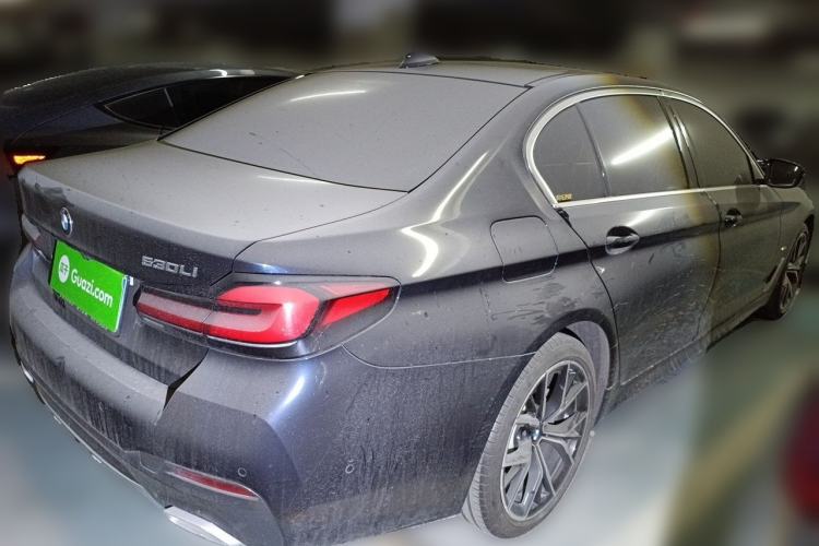 Used BMW 5 Series 2021 Restyled 530Li Luxury Edition M Sport Package Rear Right 45 Deg