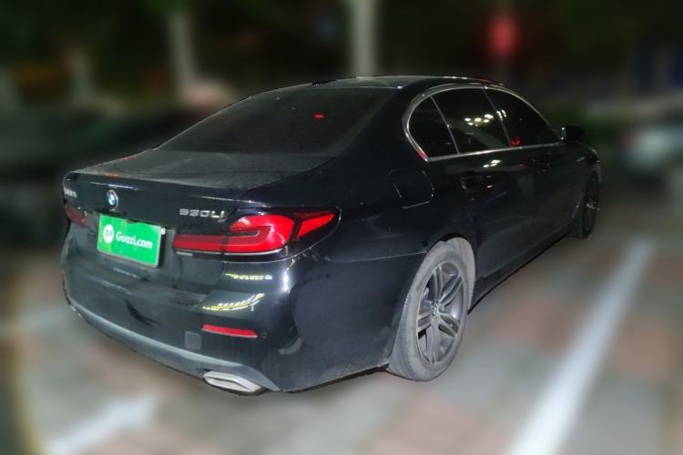 Used BMW 5 Series 2021 Restyled 530Li Leading Edition Luxury Package Rear Right 45 Deg