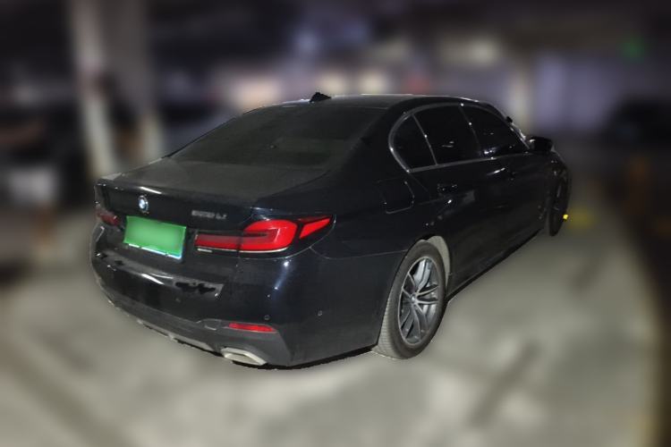 Used BMW 5 Series 2021 525Li M Sport Package Rear Right 45 Deg