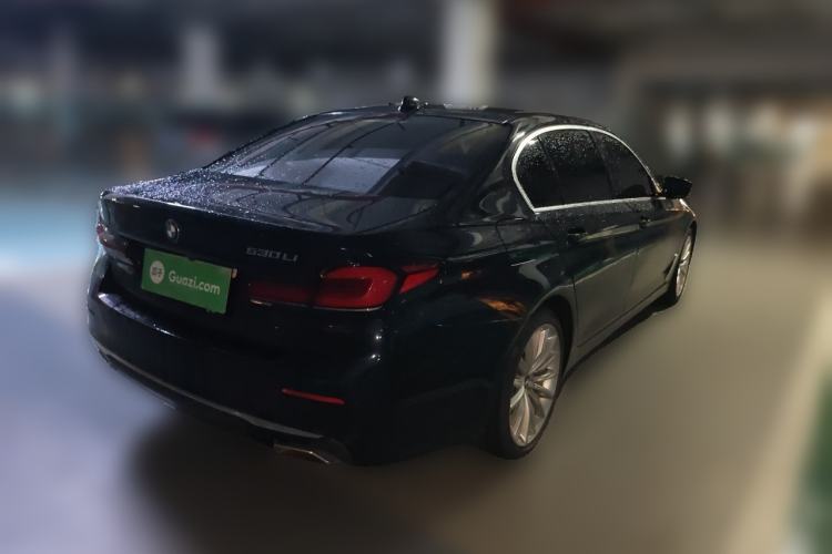 Used BMW 5 Series 2021 530Li Luxury Edition Premium Package Rear Right 45 Deg