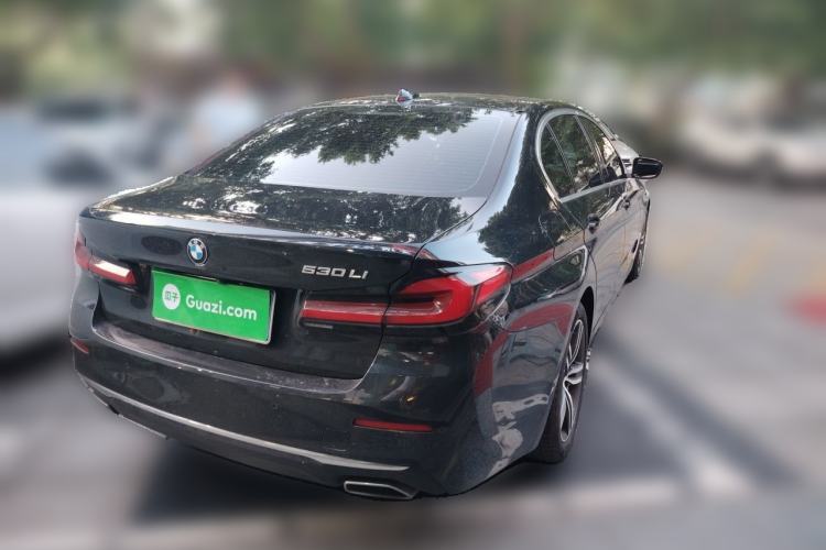 Used BMW 5 Series 2021 Restyled 530Li Leading Edition Luxury Package Rear Right 45 Deg