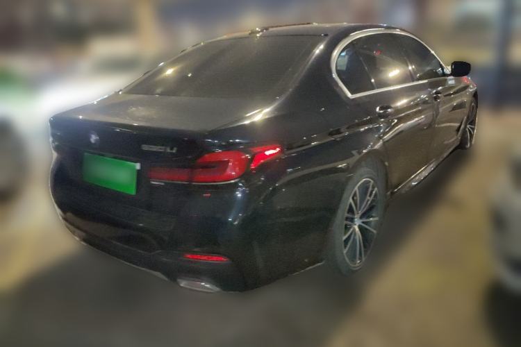 Used BMW 5 Series 2021 Facelifted 530Li Leading Edition M Sport Package Rear Right 45 Deg