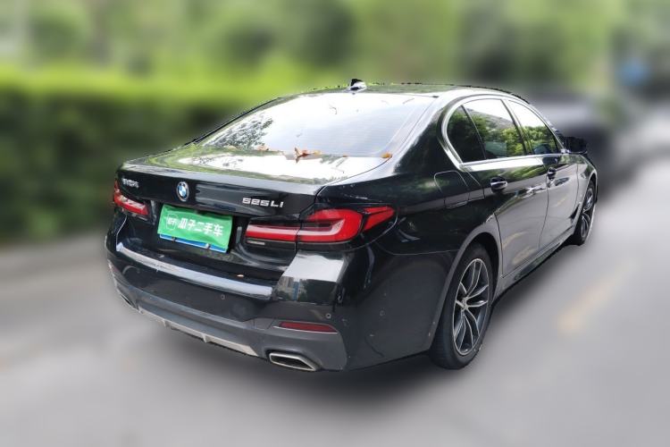 Used BMW 5 Series 2021 525Li M Sport Package Rear Right 45 Deg