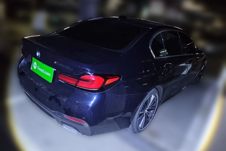 Used BMW 5 Series 2021 Facelifted 530Li Leading Edition M Sport Package Rear Right 45 Deg