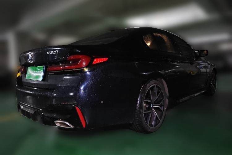 Used BMW 5 Series 2021 530i M Sport Package Rear Right 45 Deg
