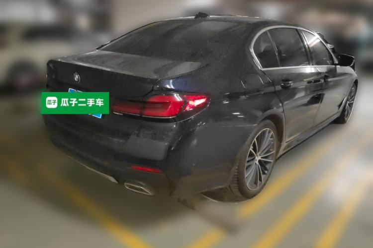 Used BMW 5 Series 2021 530Li Leading Model M Sport Package Rear Right 45 Deg
