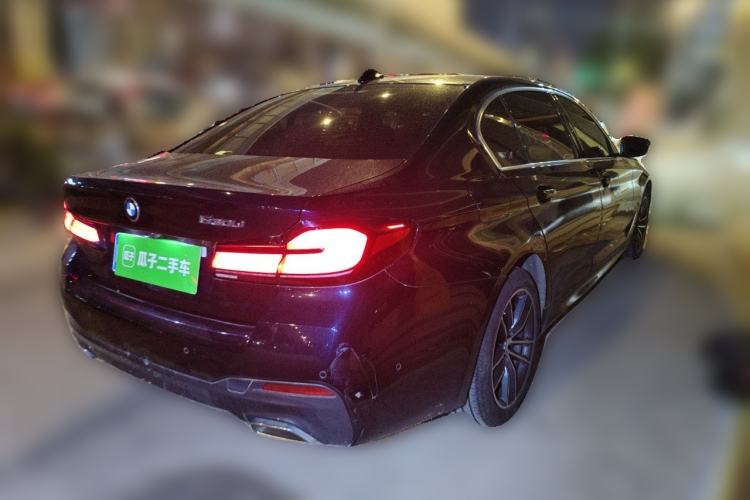 Used BMW 5 Series 2021 Facelifted 525Li M Sport Package Rear Right 45 Deg