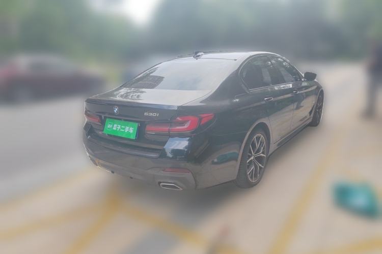 Used BMW 5 Series 2021 530i M Sport Package Rear Right 45 Deg