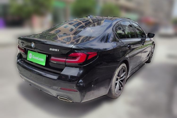 Used BMW 5 Series 2021 525i M Sport Package Rear Right 45 Deg