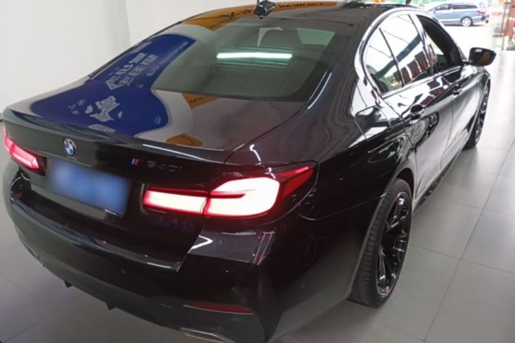 Used BMW 5 Series 2021 530i M Sport Package Rear Right 45 Deg