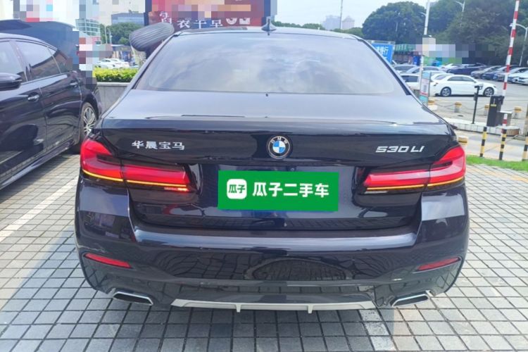 Used BMW 5 Series 2021 530Li Luxury Edition M Sport Package Rear
