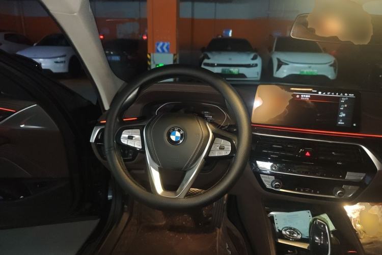 Used BMW 5 Series 2021 Updated Version 525Li Luxury Package Steering Wheel