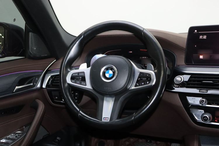 Used BMW 5 Series 2021 530Li Luxury Edition M Sport Package Steering Wheel