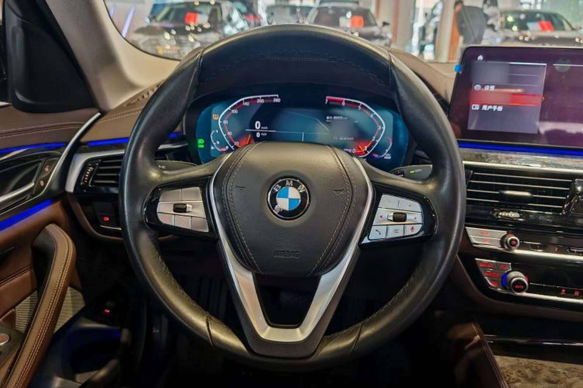 Used BMW 5 Series 2021 525Li Luxury Package Steering Wheel